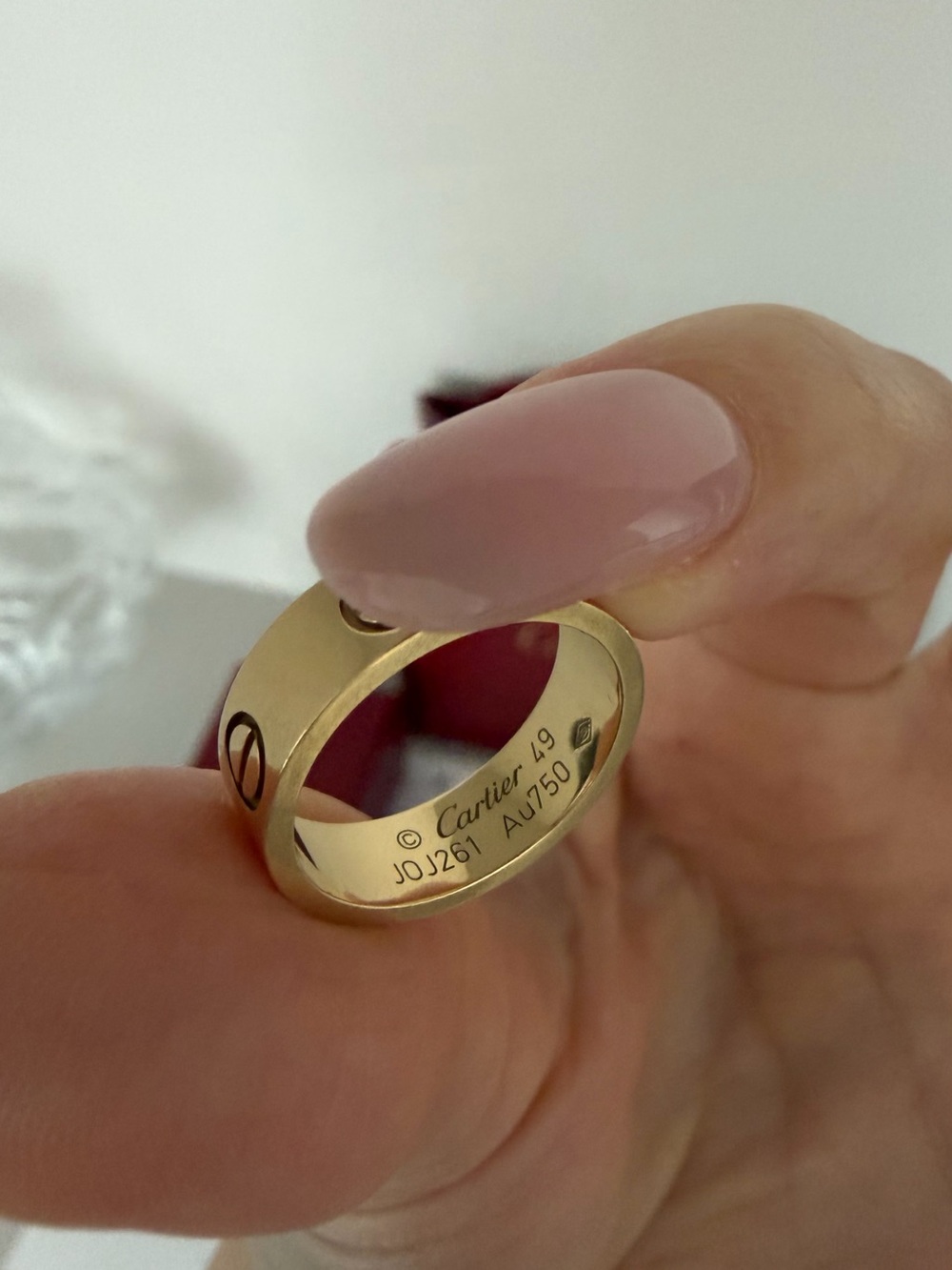 Cartier LOVE RING, CLASSIC MODEL - Picture 5 of 5